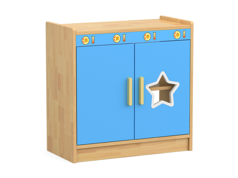 幼儿园家具生态木儿童造型柜