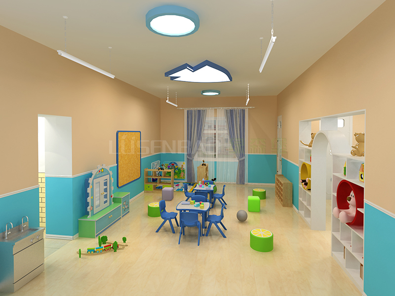 幼儿园游戏环境创设娃娃家区角布置