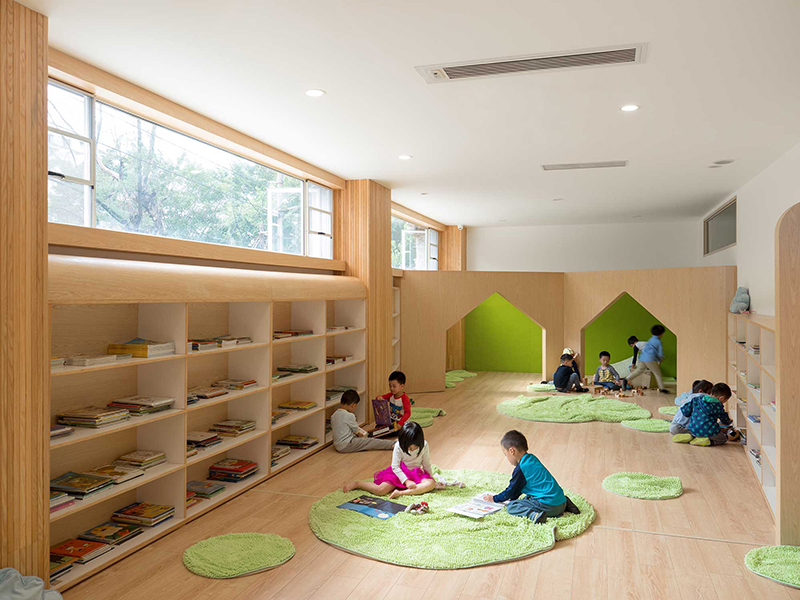 “庭院式”幼儿园空间设计，鼓励儿童自由探索发现